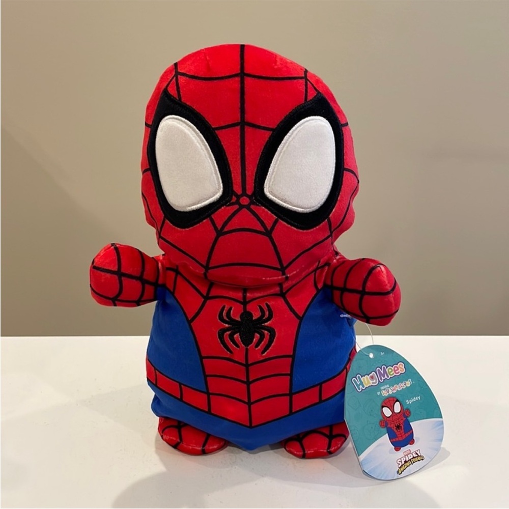 ⚡️NWT 10” Disney Marvel Spidey / Spiderman Hugmees Squishmallow
